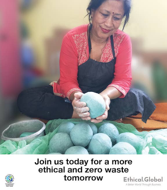 Eco Wool Dryer Balls Fair Trade