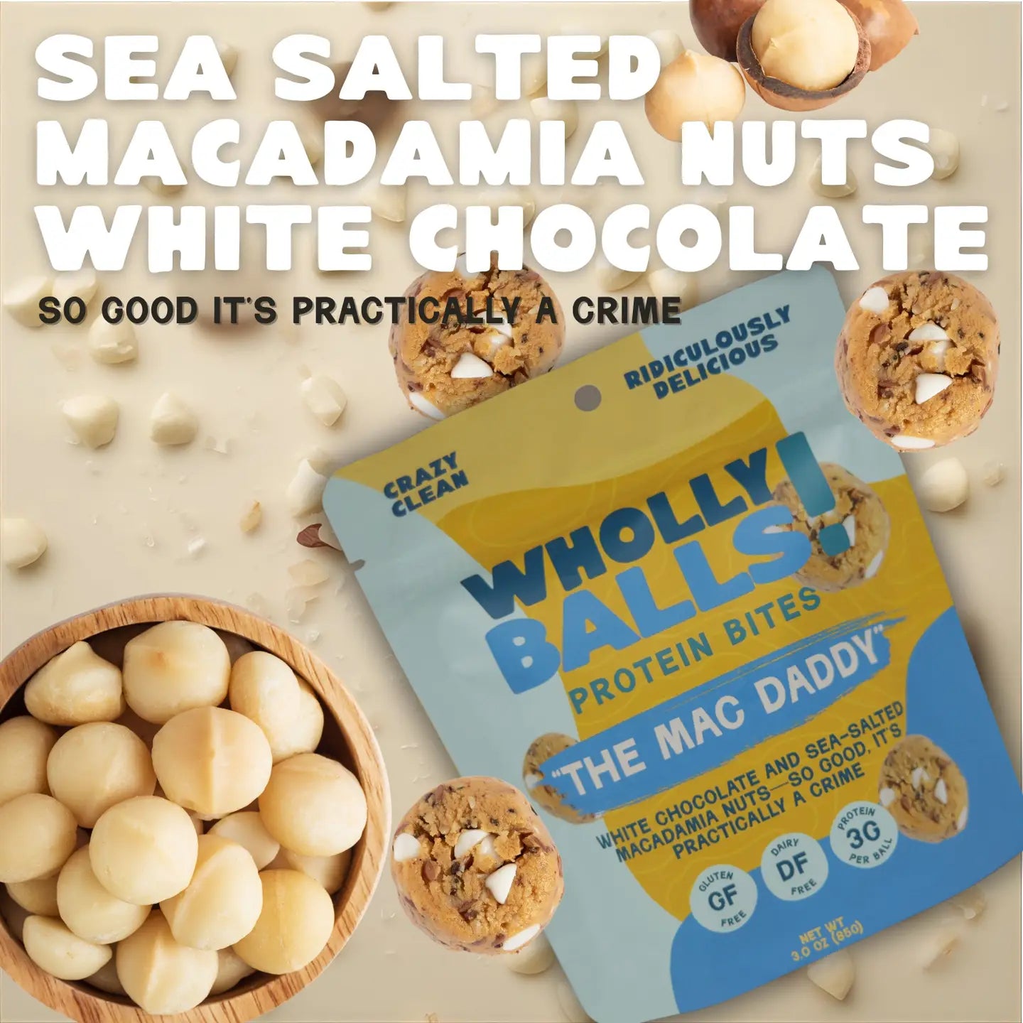 The Mac Daddy protein bites