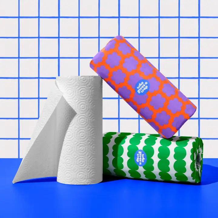 Who Gives A Crap 100% recycled paper towels - single roll