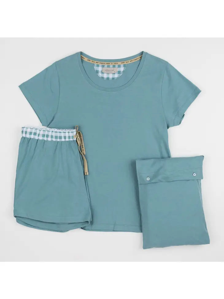 Women's organic cotton pajama set