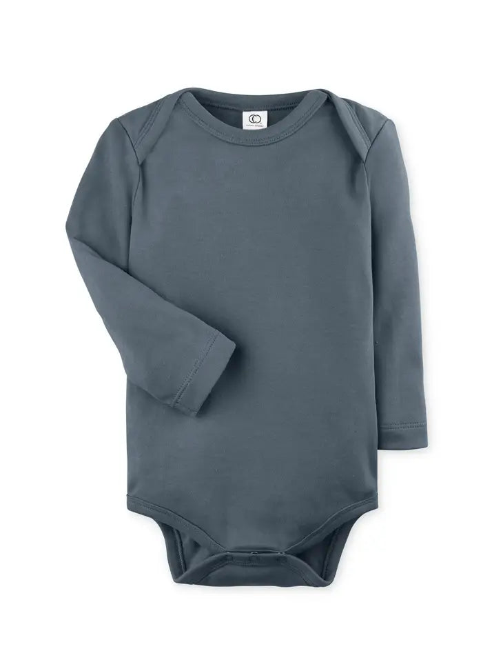 Organic baby long sleeve classic bodysuit