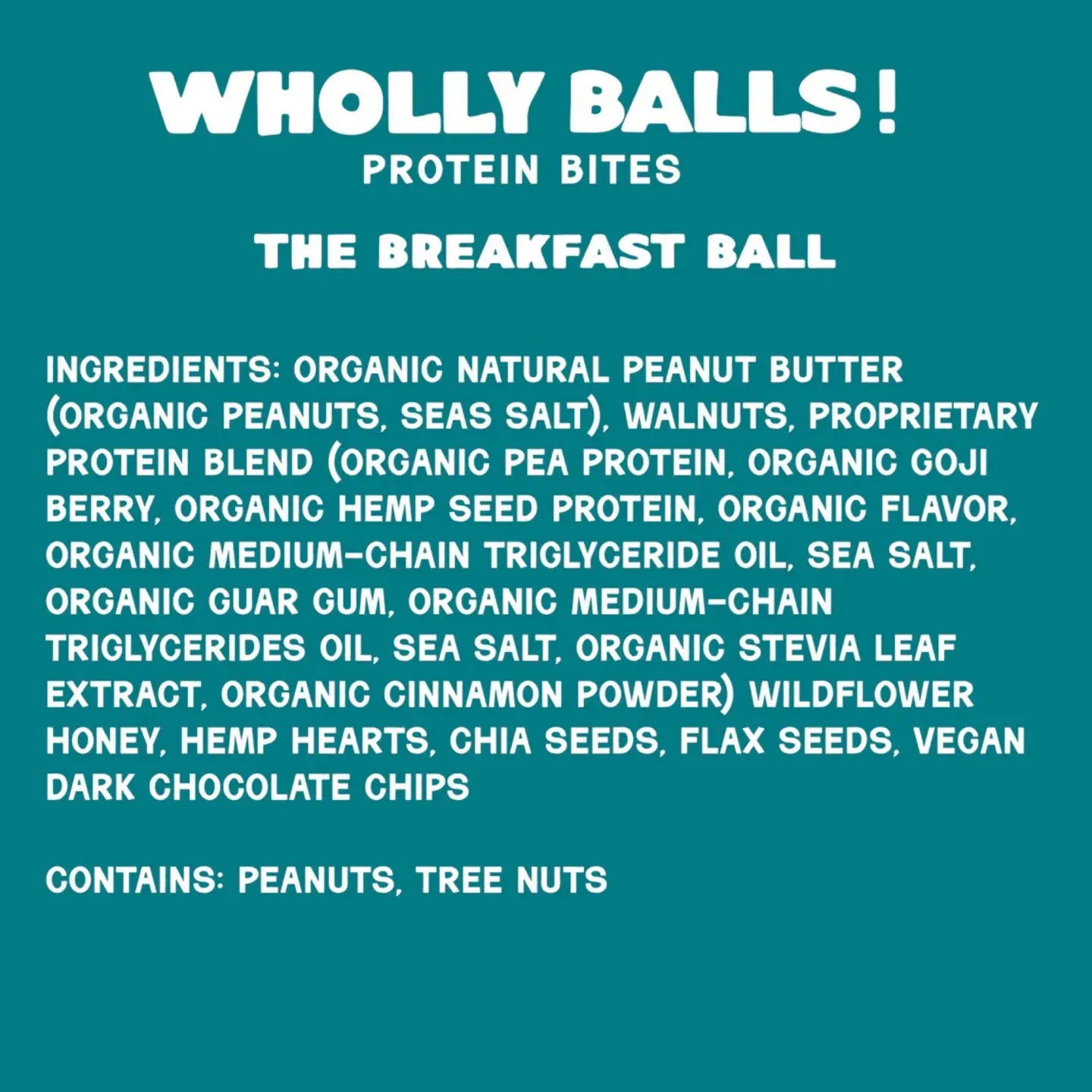 The Breakfast Ball protein bites