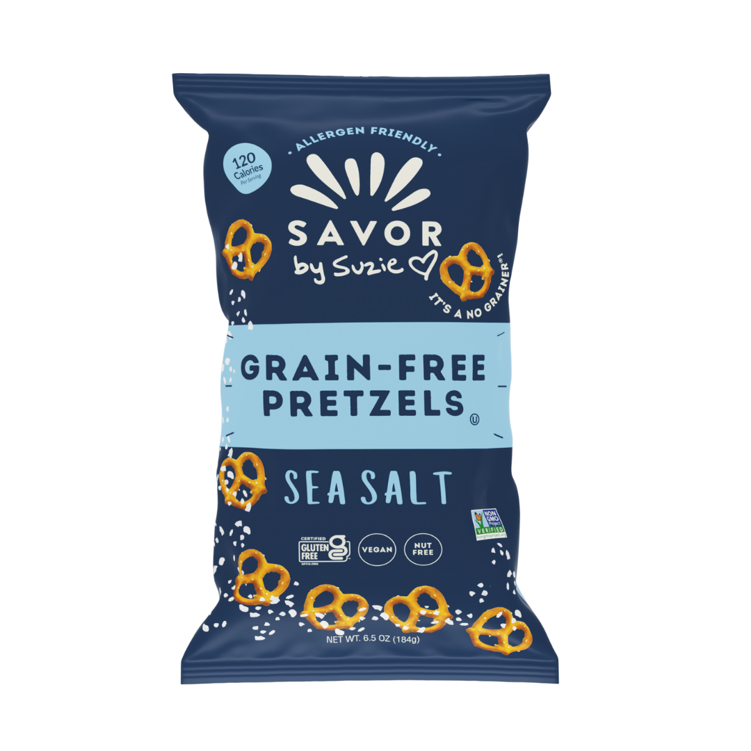 Sea Salt Grain Free Pretzels 6.5oz