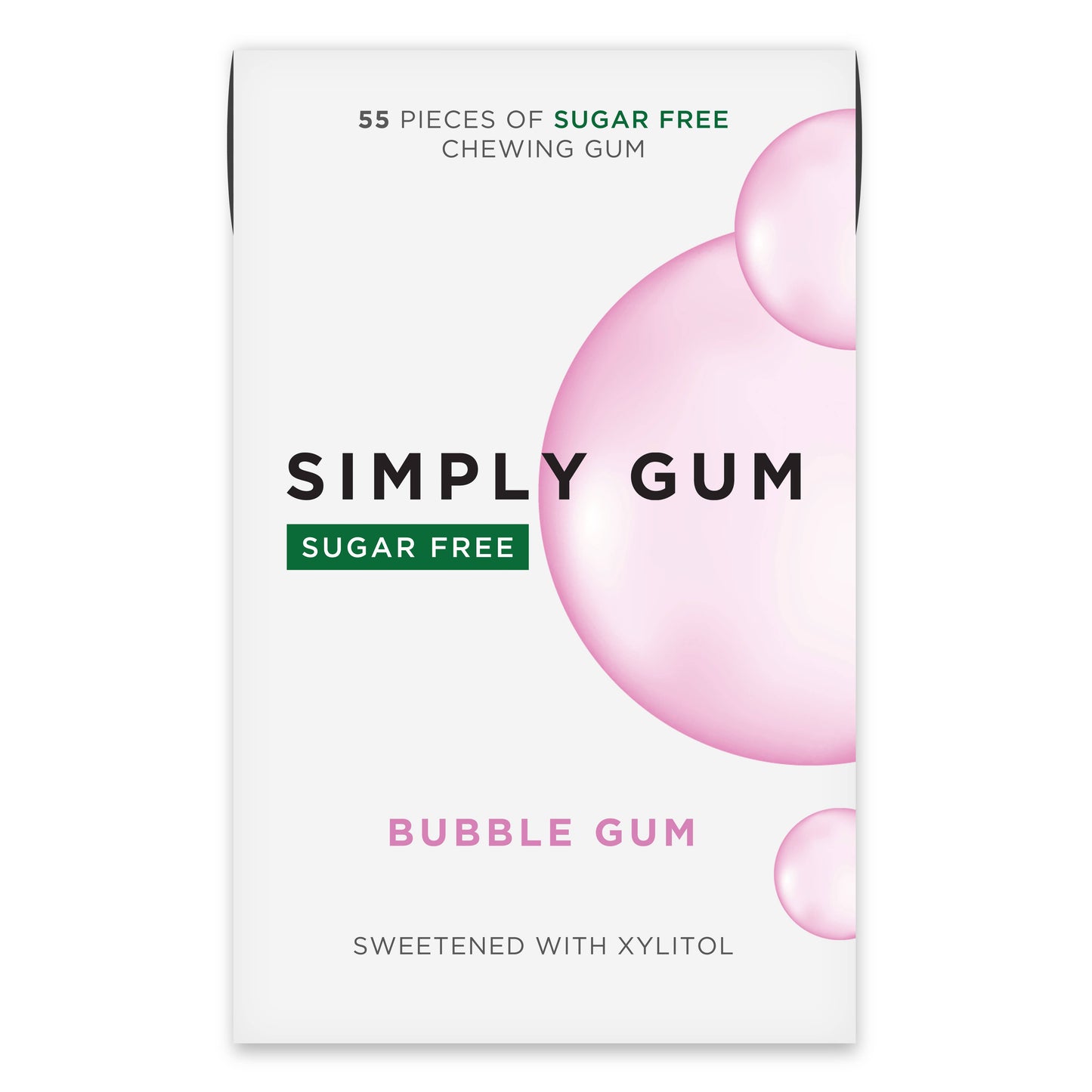 Sugar Free Bubble Gum 55ct
