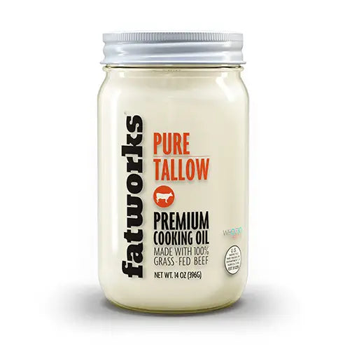 Fatworks grass-fed tallow 14oz