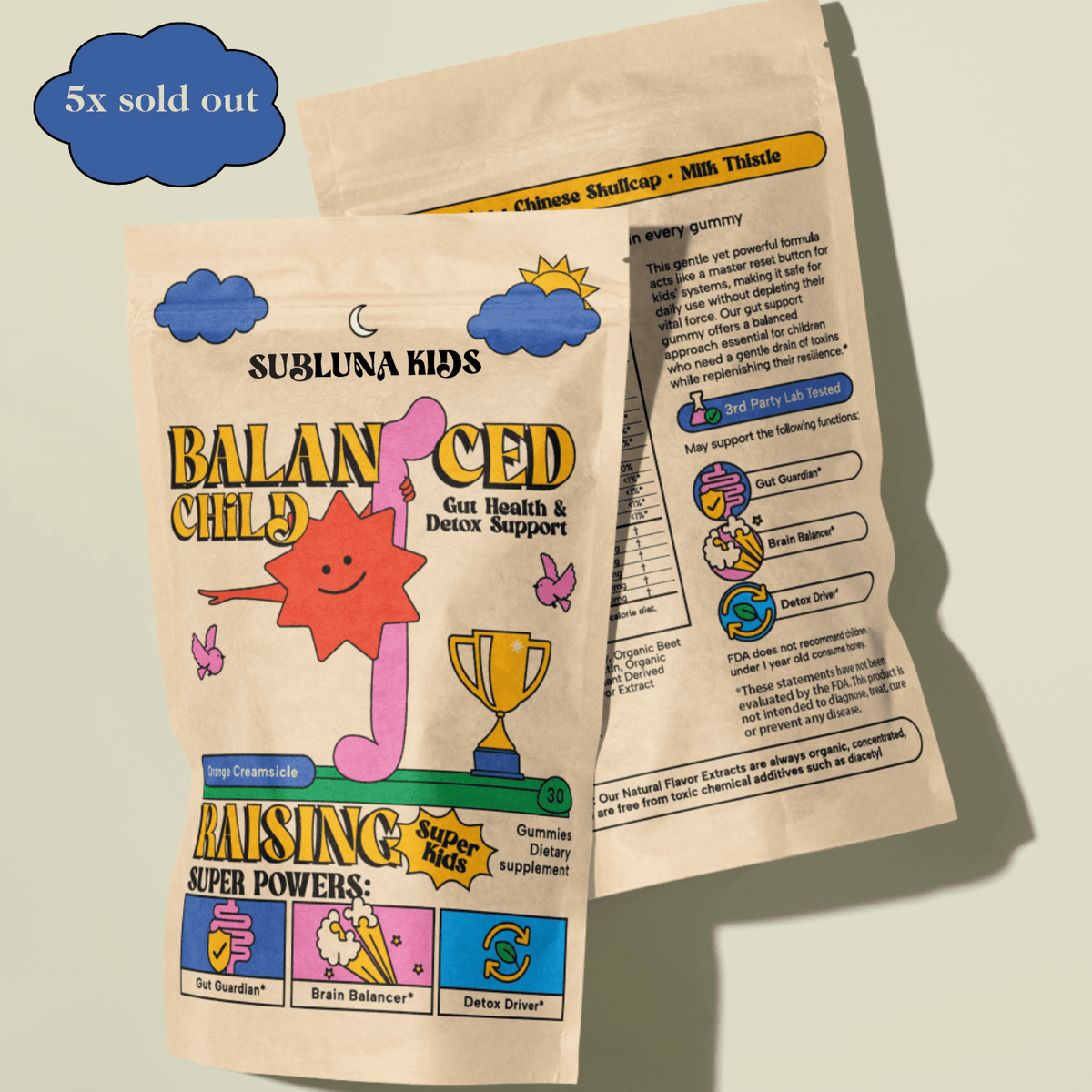 Balanced Child: Detox & Gut Gummy