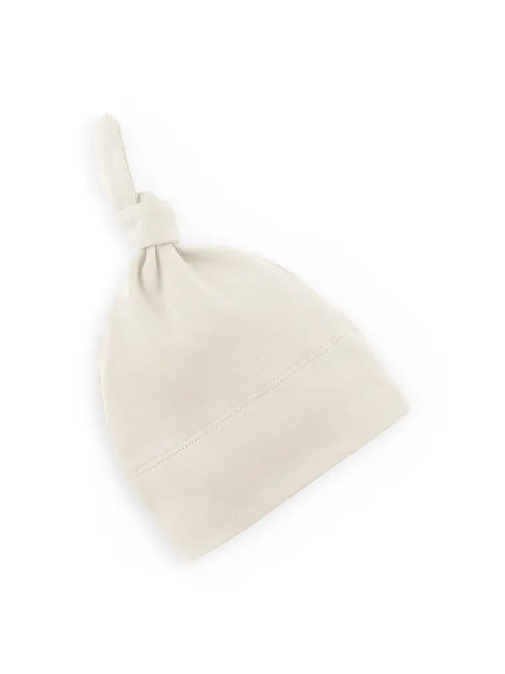 Organic baby classic knotted hat