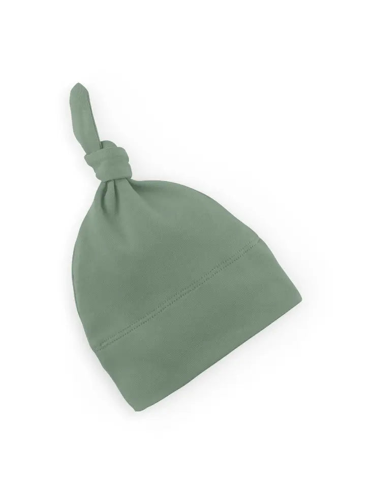 Organic baby classic knotted hat