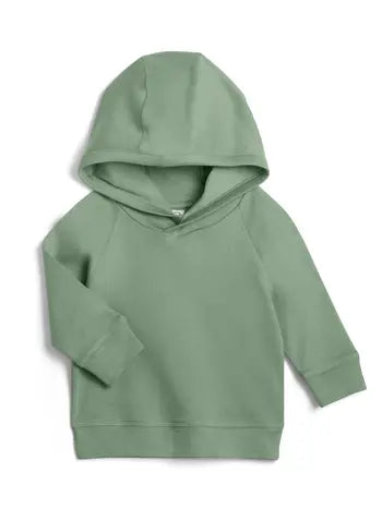 Organic baby and kids hooded pullover