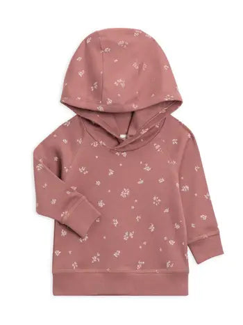 Organic baby and kids hooded pullover