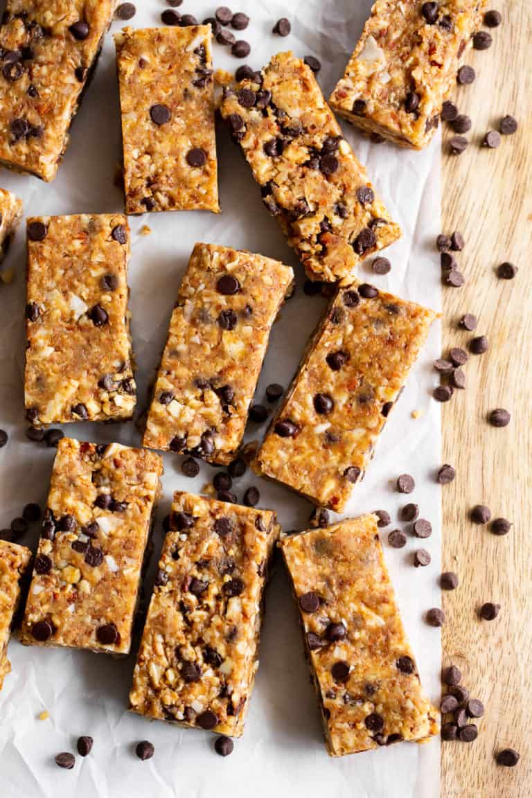 Grain free peanut butter granola bars