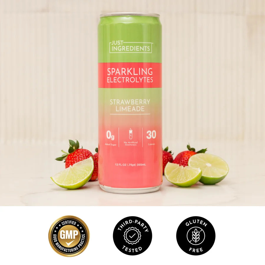 Just Ingredients sparkling electrolytes