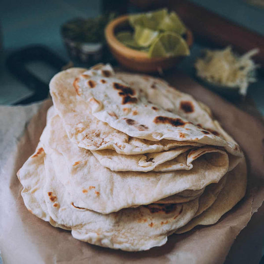 Organic sourdough tortillas - 1 dozen